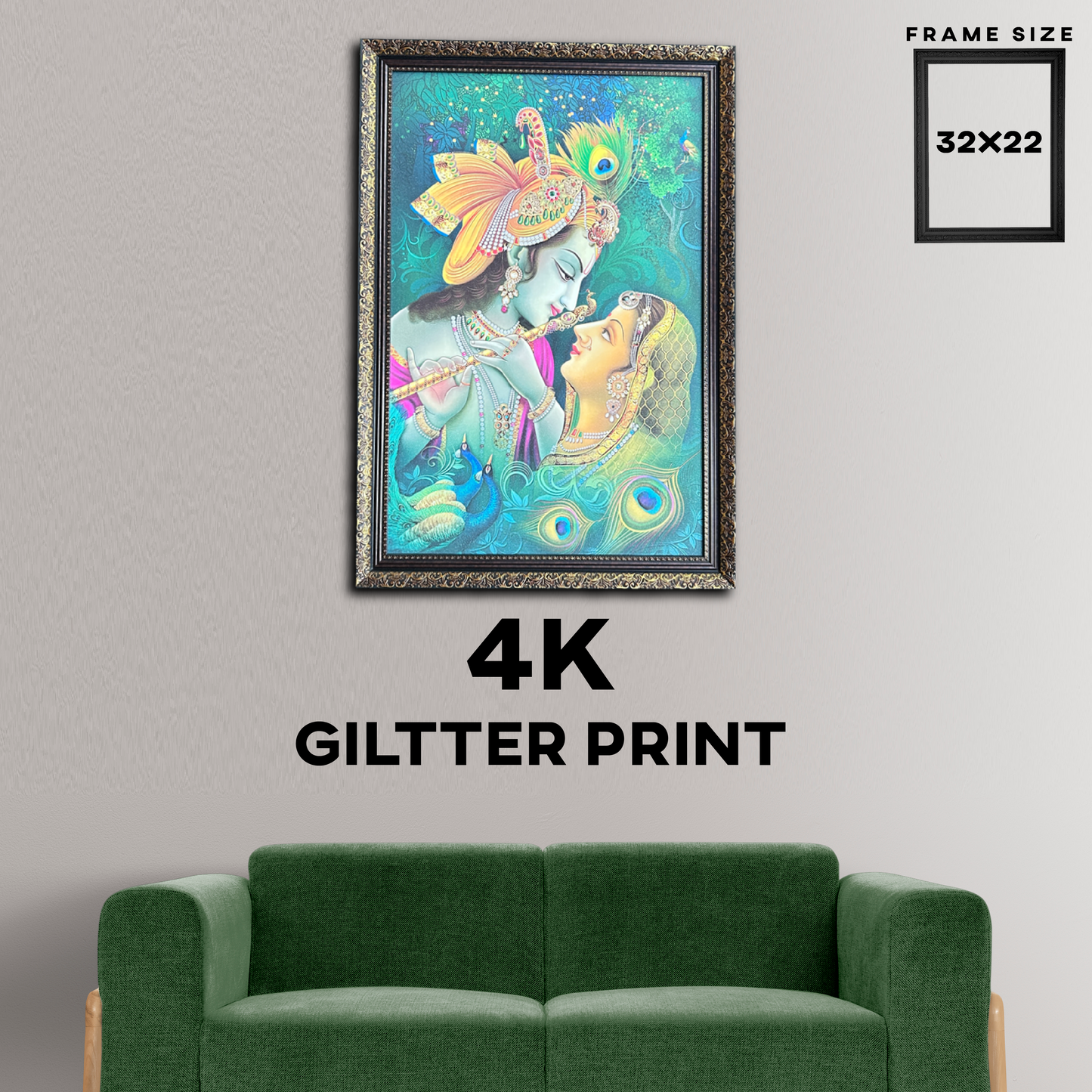 GLITTER FRAMES 22"X32"