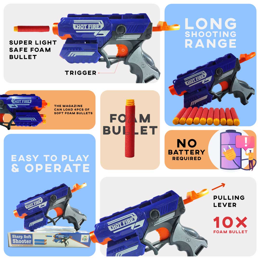 HOT FIRE SOFT BULLET GUN