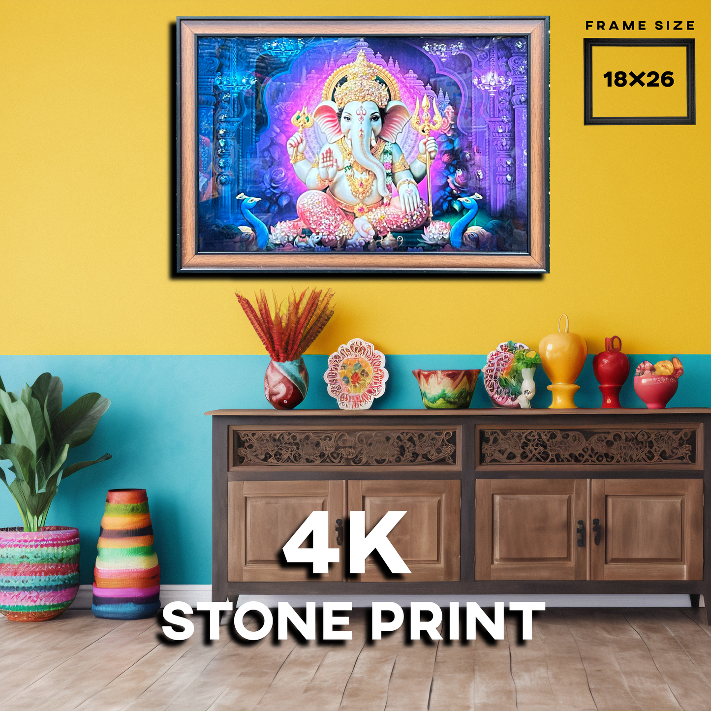 VINAYAGAR FRAMES 18"X26"