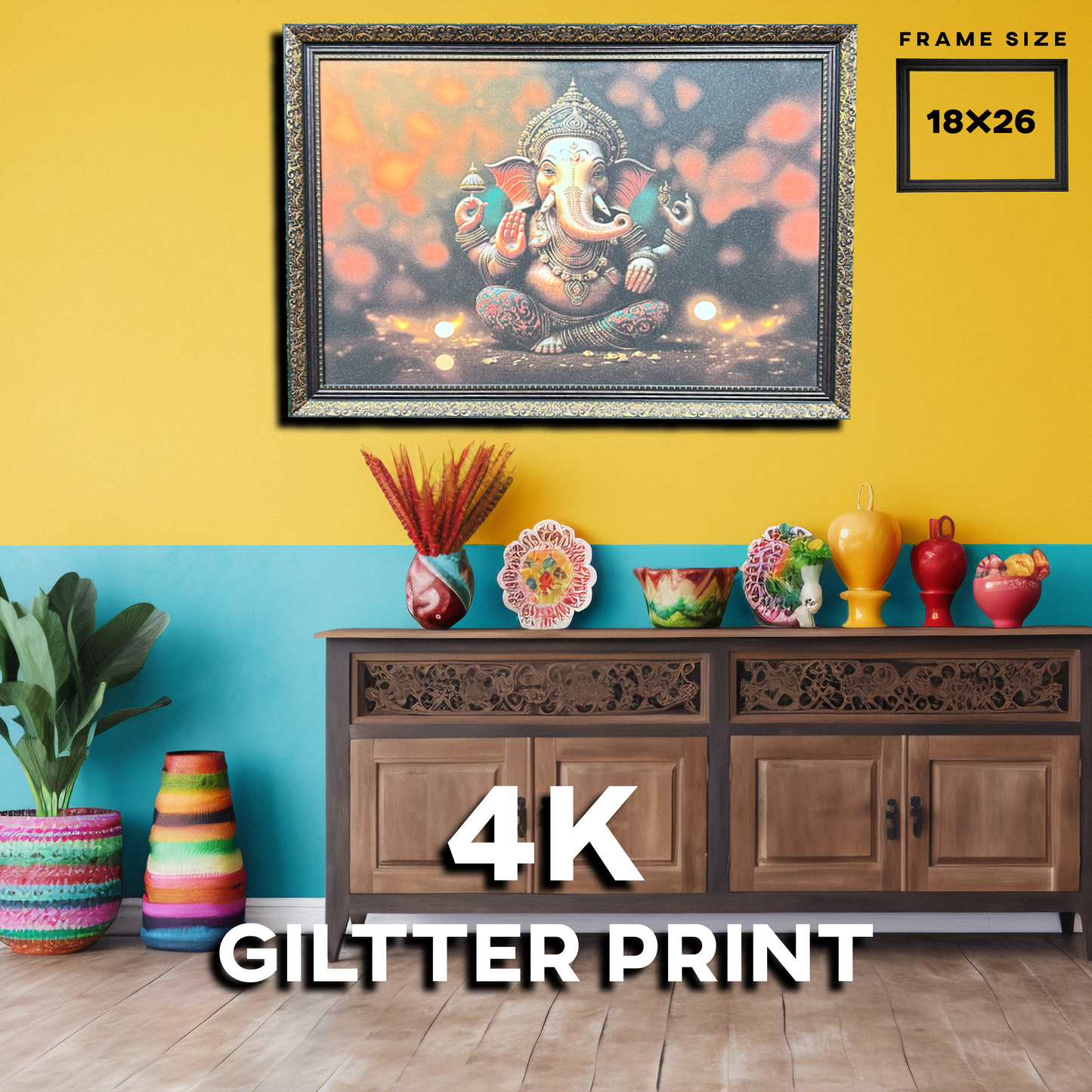 VINAYAGAR FRAMES 18"X26"