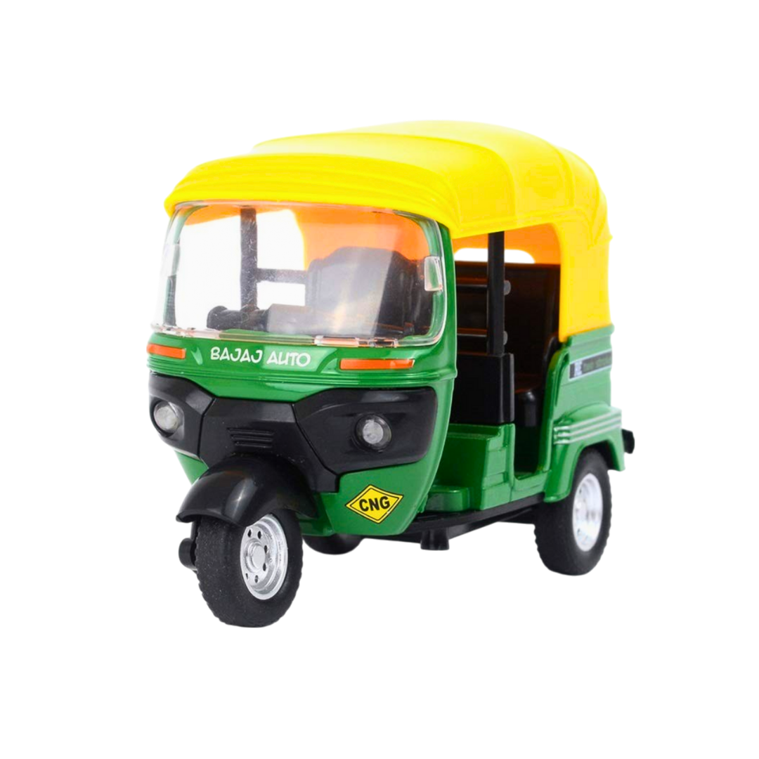 AUTO RICKSHAW PULL BACK TOY