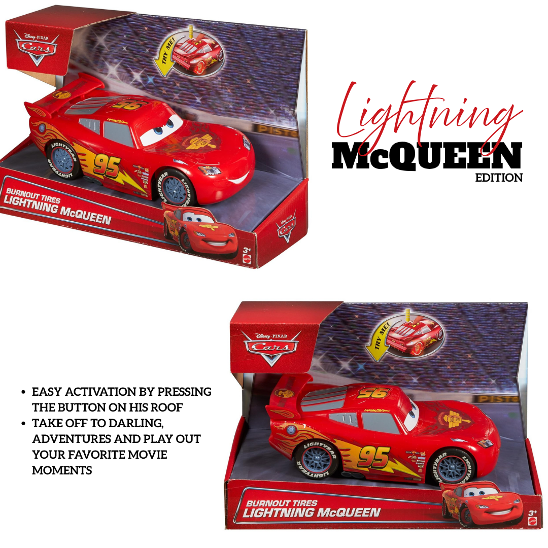 LIGHTNING McQUEEN REPLICA PULLBACK CAR