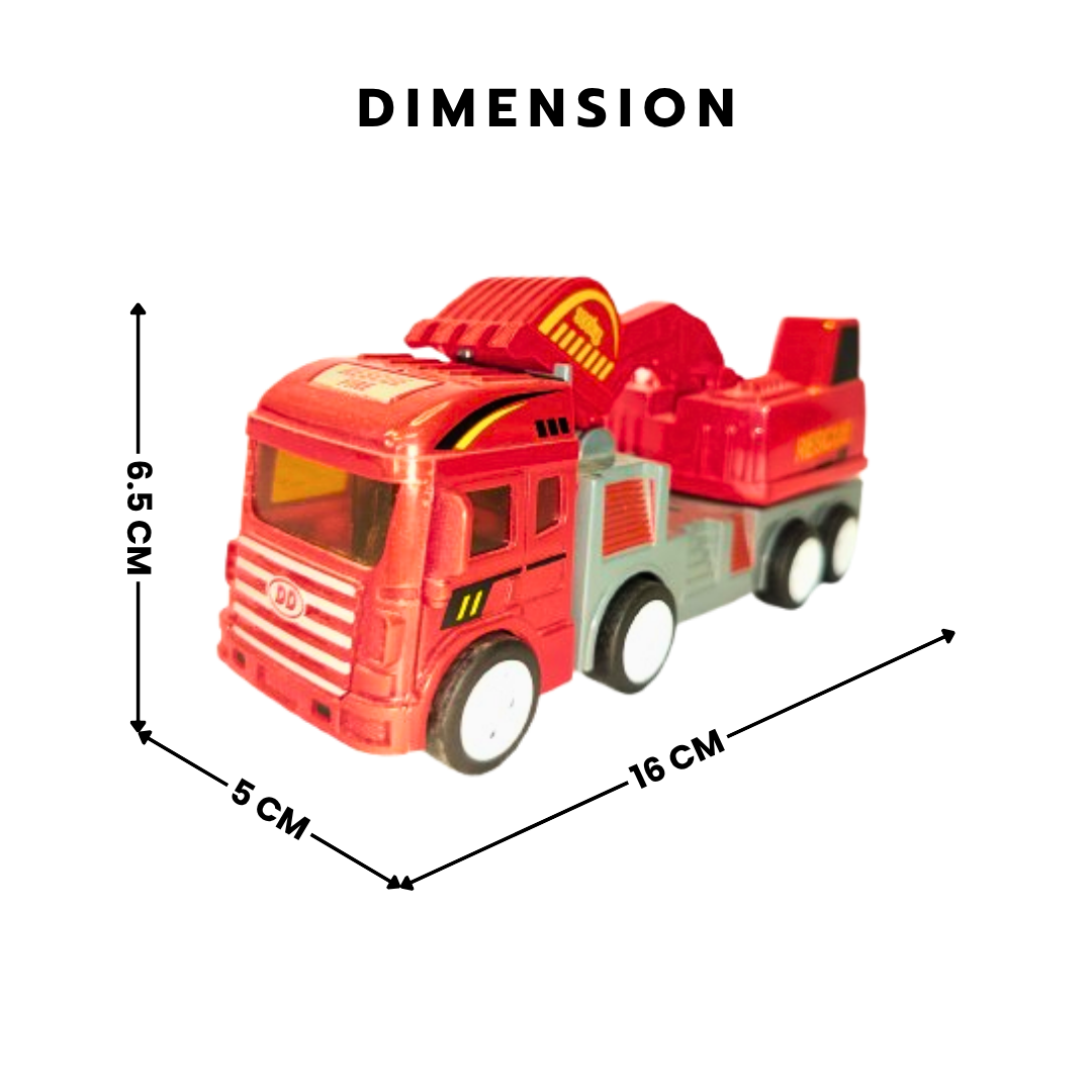 FIRE RESCUE PULL TOY