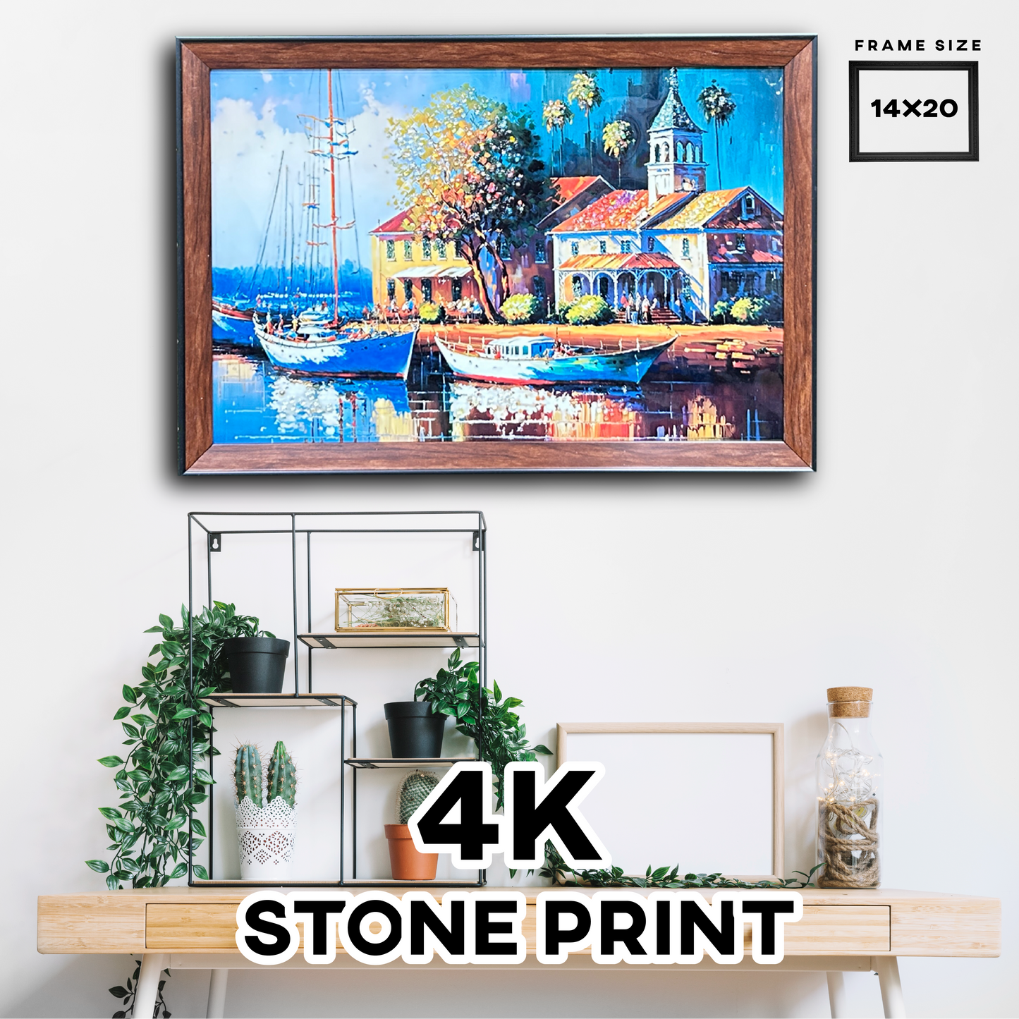 DECORATIVE FRAME 14"X20"