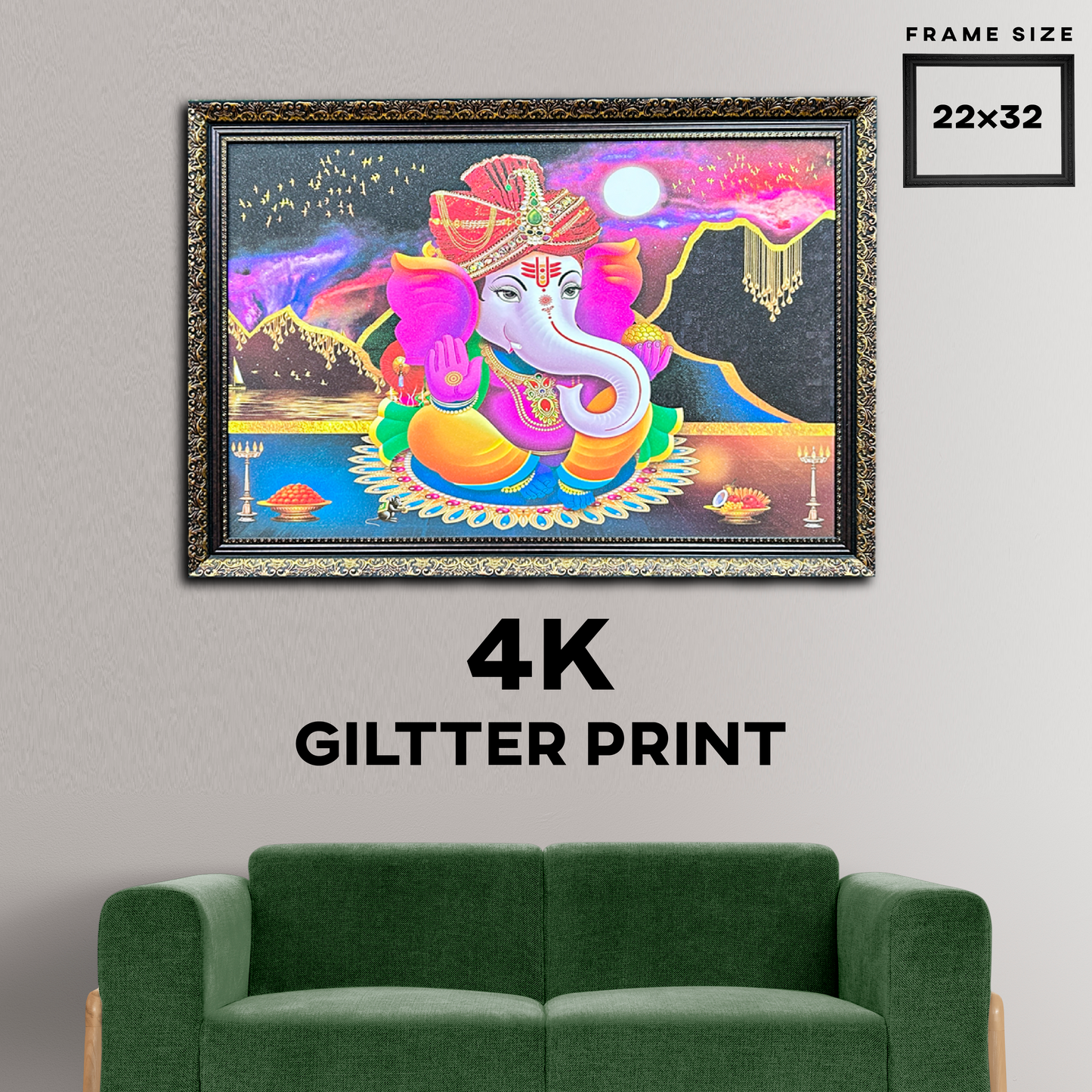 GLITTER FRAMES 22"X32"