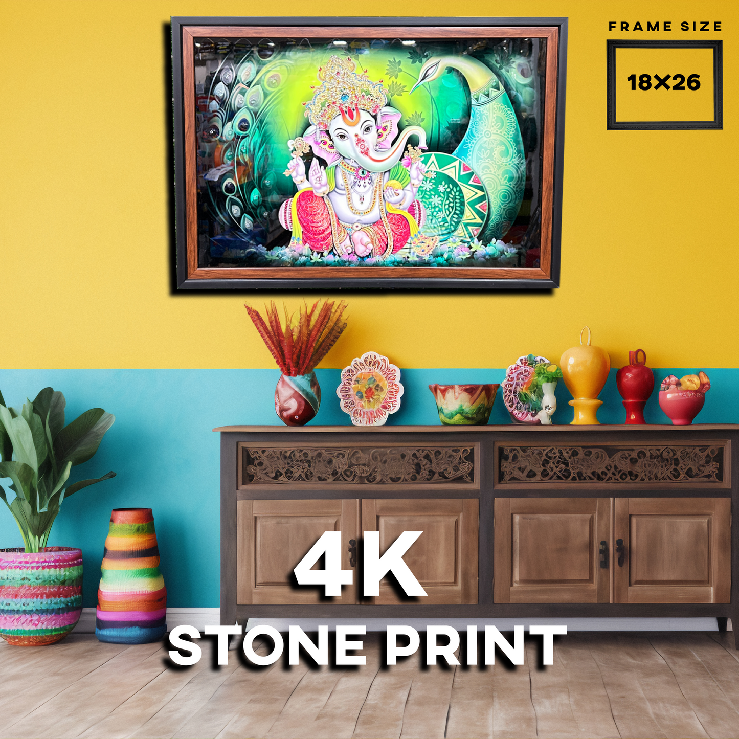 VINAYAGAR FRAMES 18"X26"