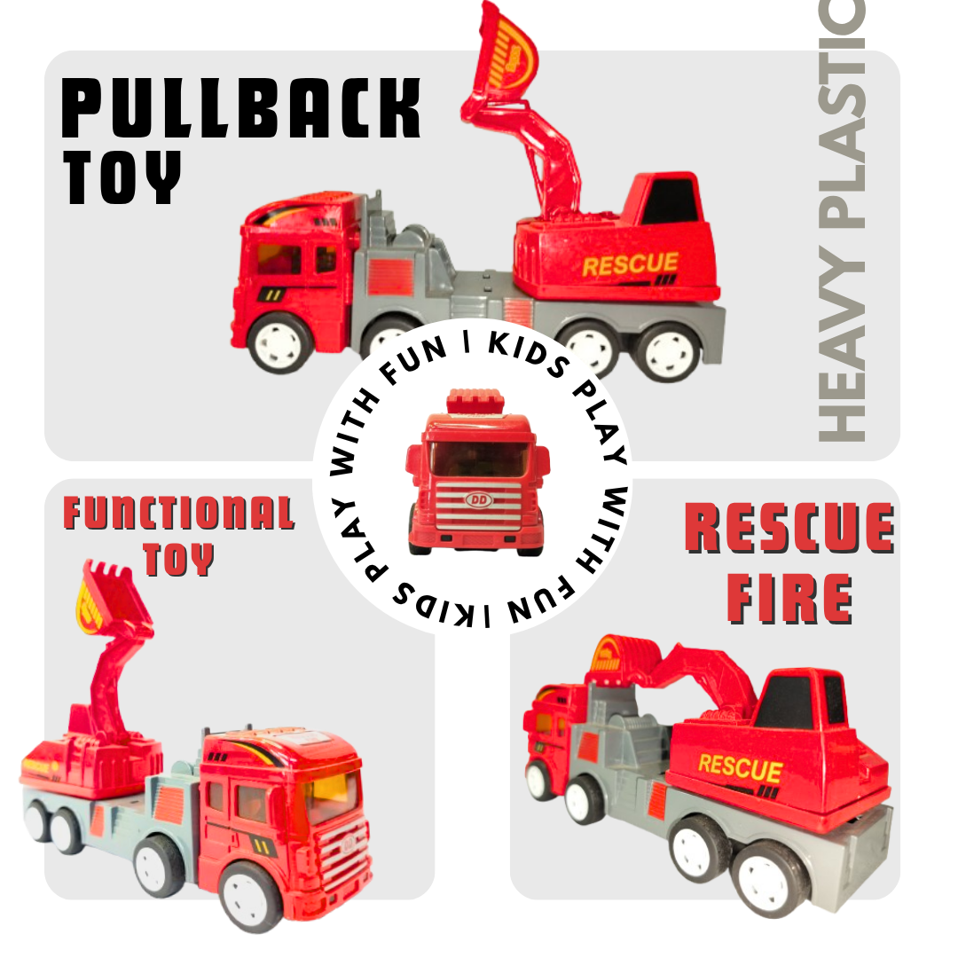 FIRE RESCUE PULL TOY
