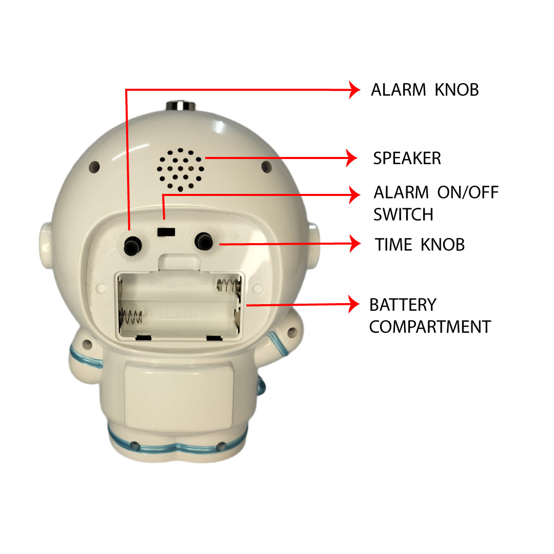 ALARM CLOCK ASTRONAUT