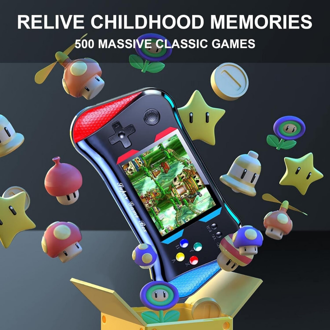 GAMING CONSOLE FEATURING CLASSIC RETRO GAMES