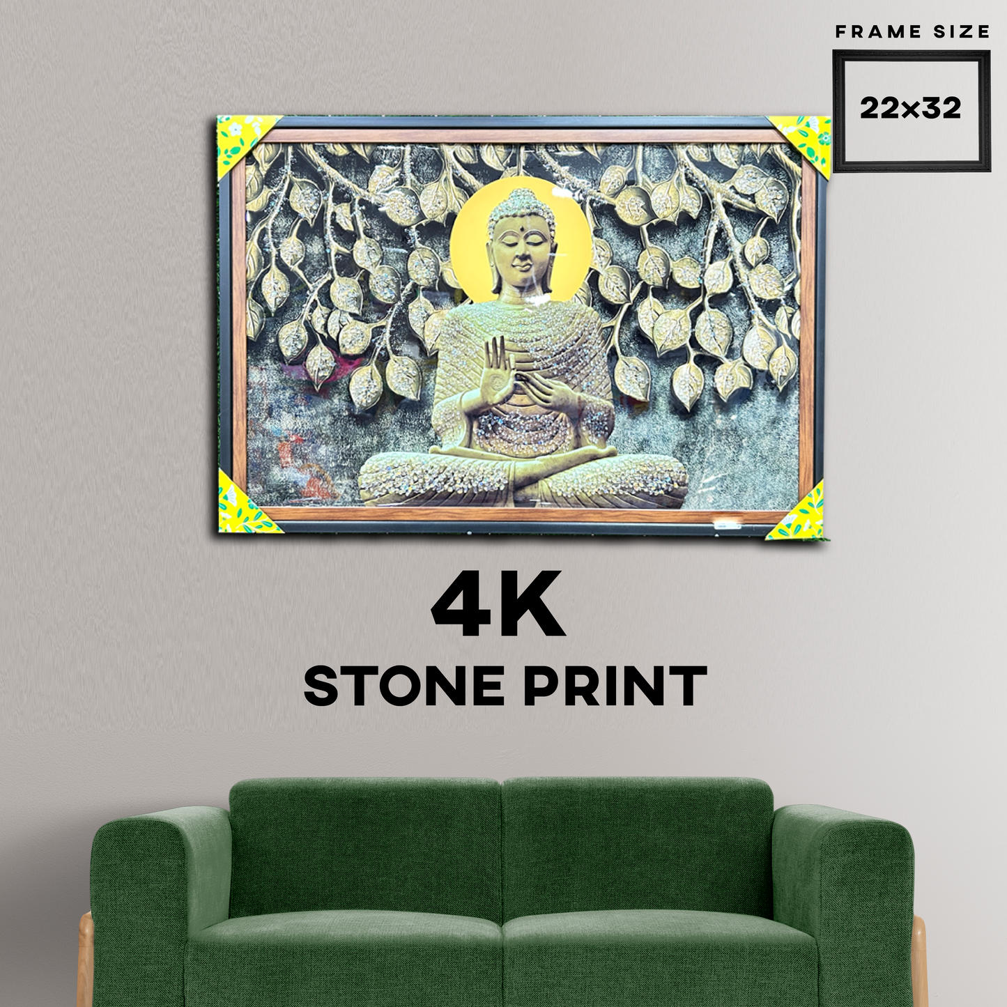 STONE FRAMES 22"X32"