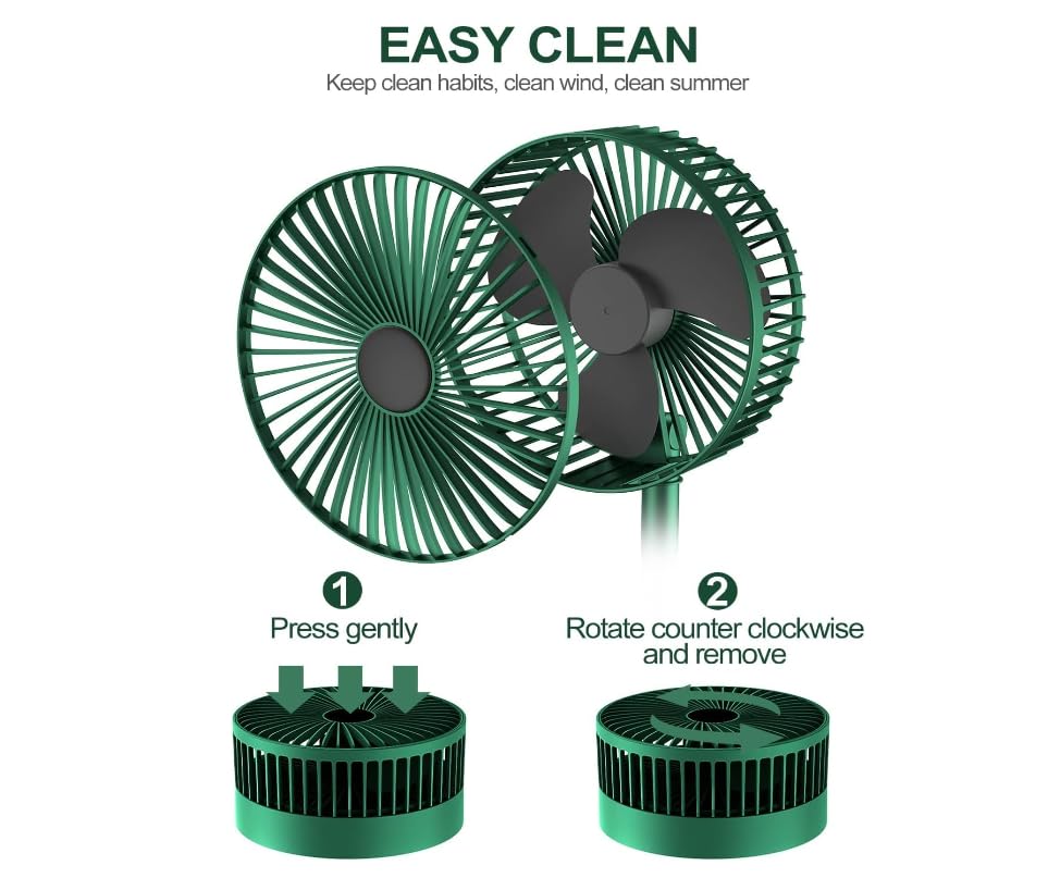 FOLDING TABLE FAN