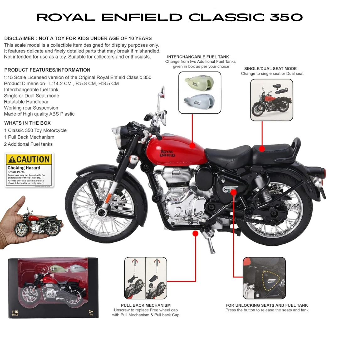 ROYAL ENFIELD CLASSIC 350 REPLICA MODEL