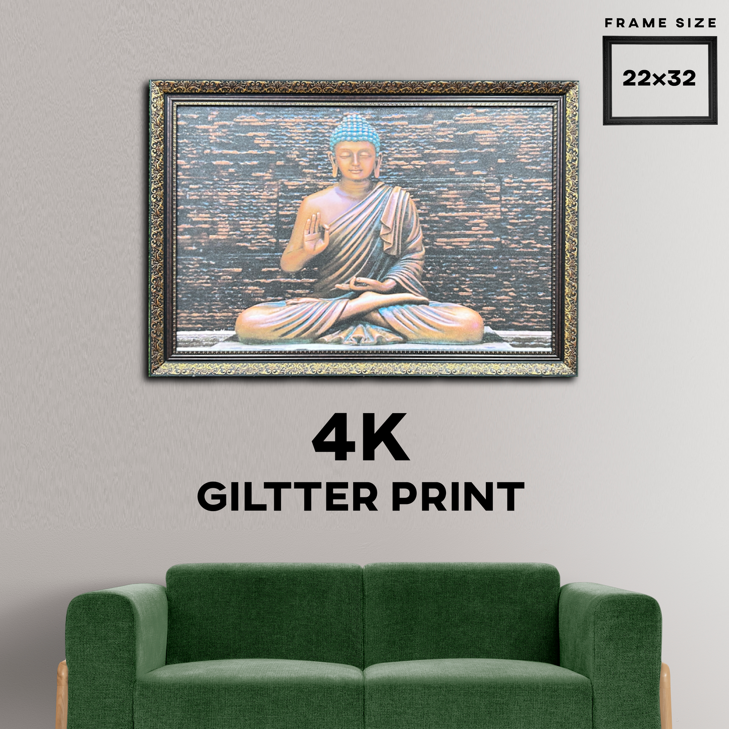 GLITTER FRAMES 22"X32"