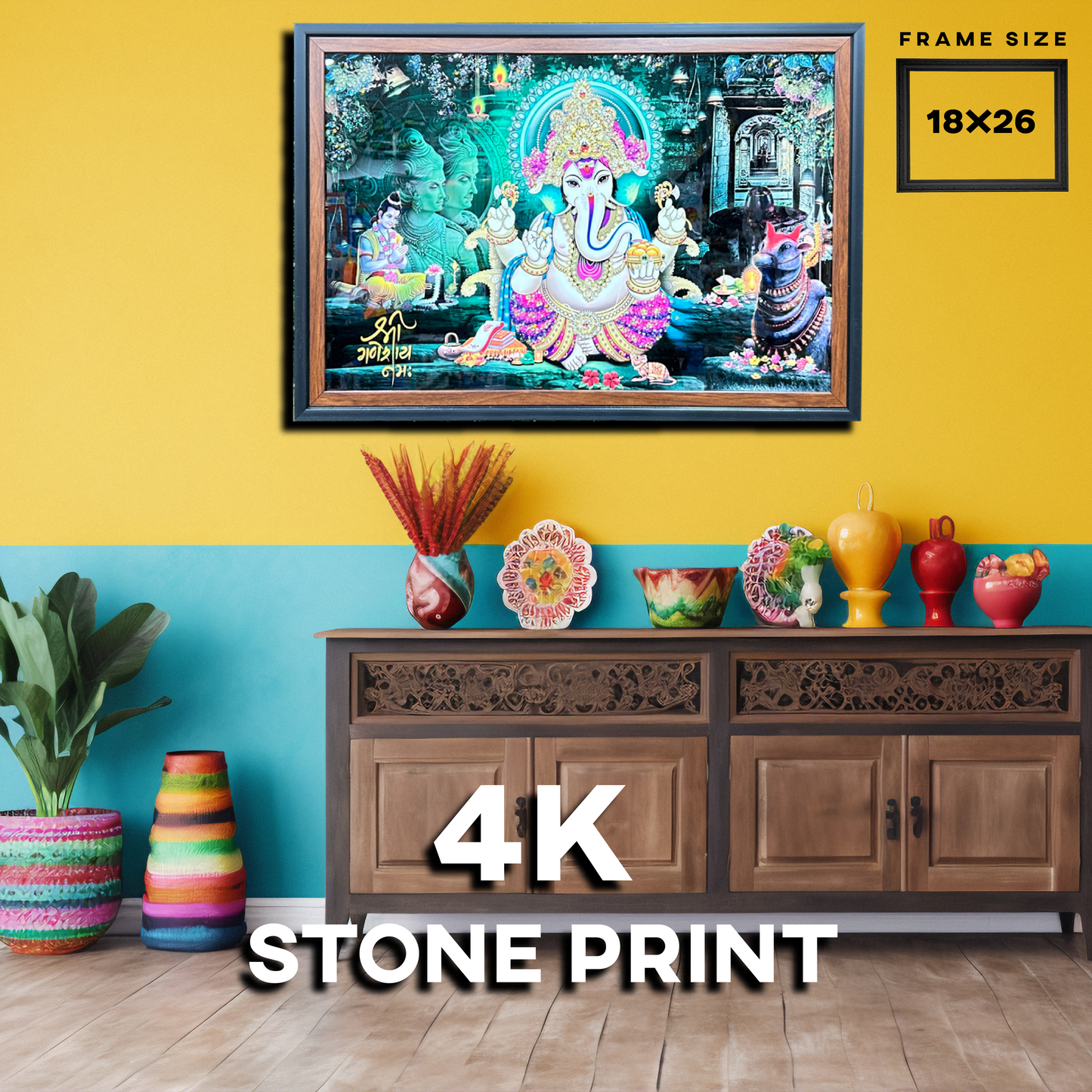 VINAYAGAR FRAMES 18"X26"