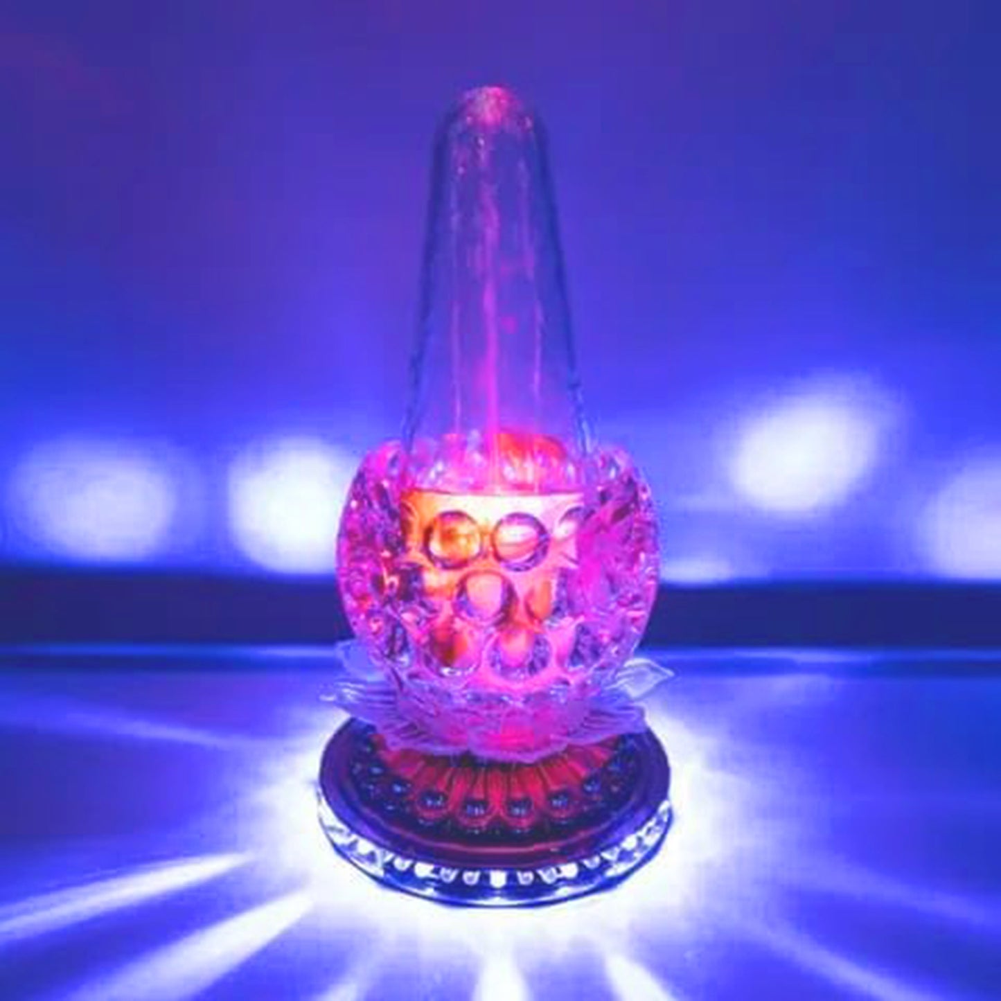 LED GLASS WATER FOUNTAIN
