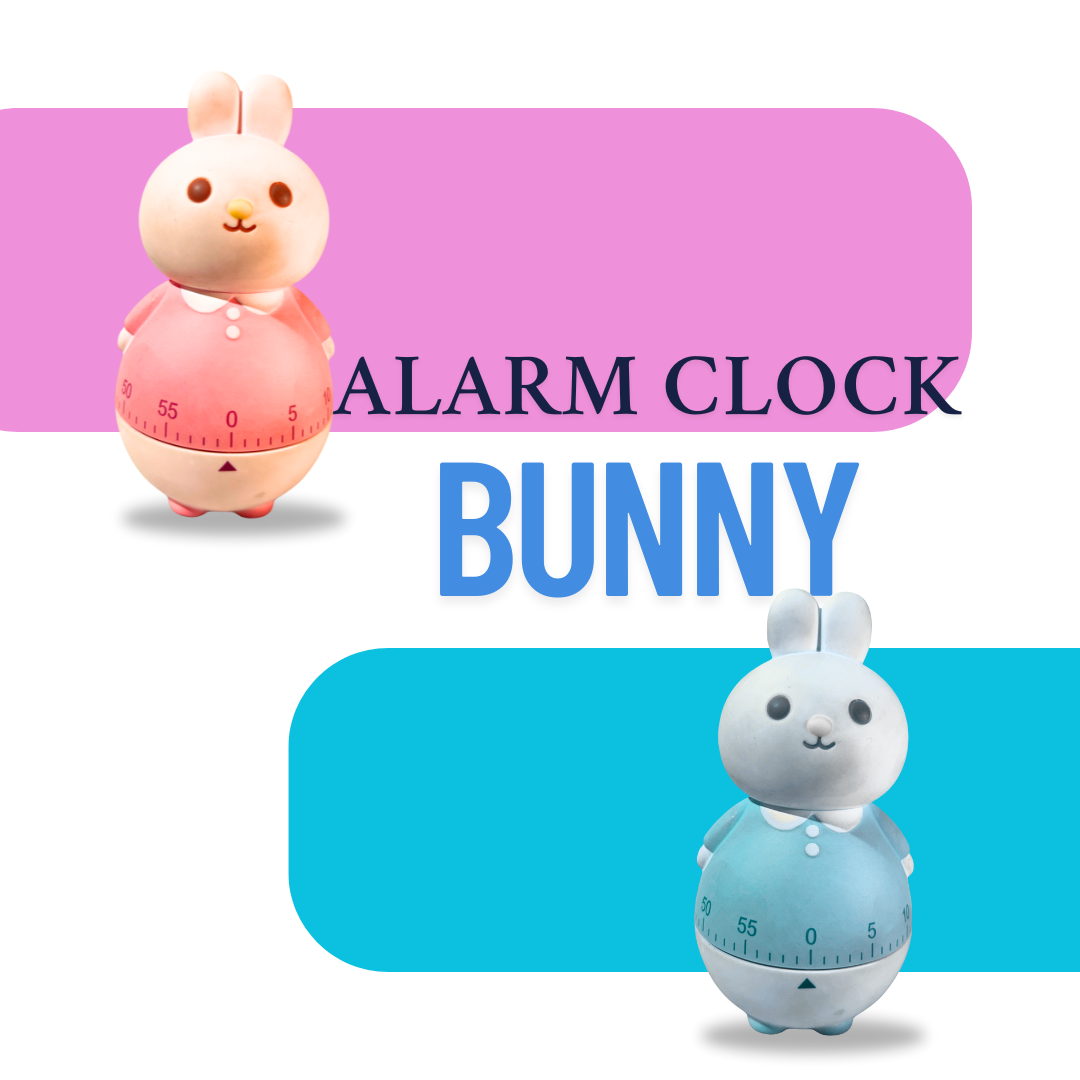 Kids Cute Bunny Oven Kitchen Timer for Cooking,