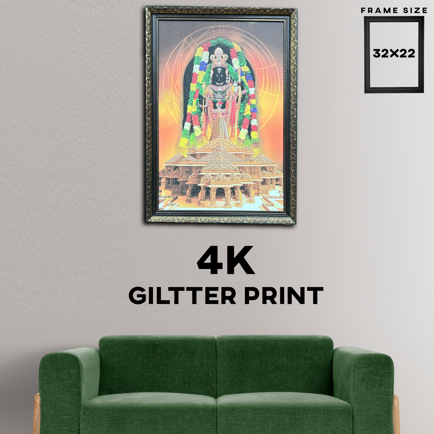 GLITTER FRAMES 22"X32"