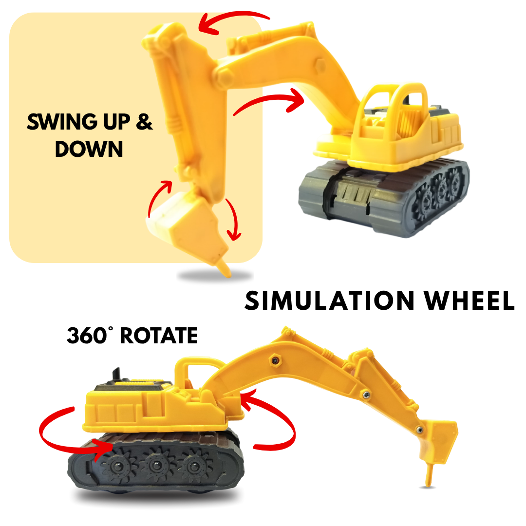 DRILLIER CONSTRUCTION PULLING TOY