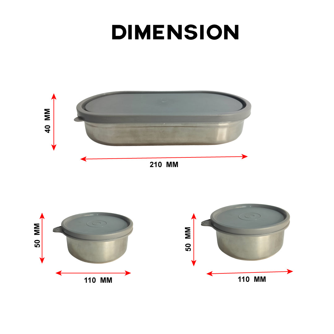 3 PCS TIFFEN BOX