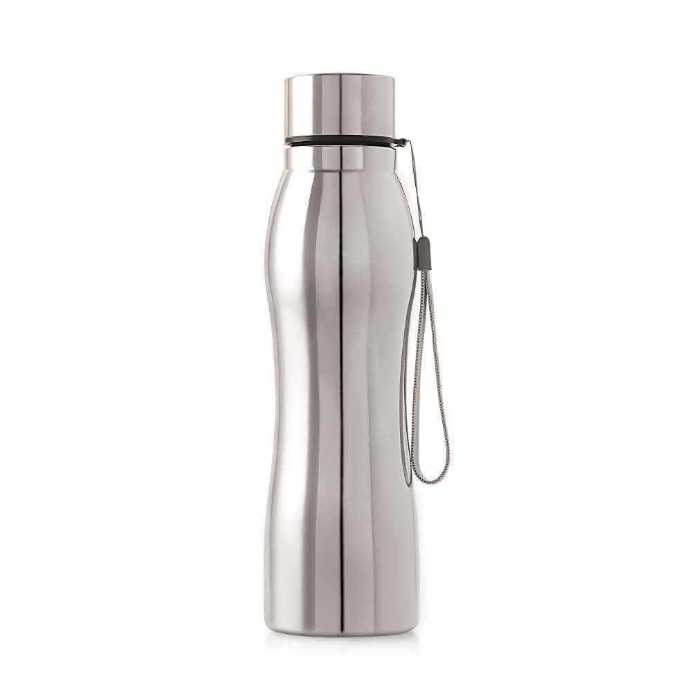 SS WATER BOTTLE | 1000ML | SINGLE WALLED | SPILL PROOF |