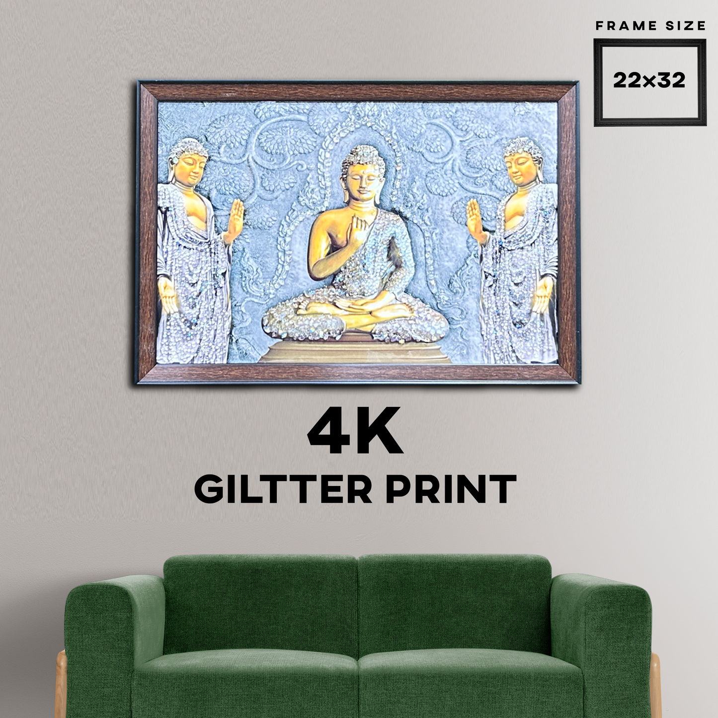 GLITTER FRAMES 22"X32"