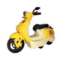 VINTAGE MOTOR CYCLE PULL BACK TOY