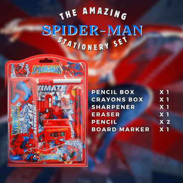 SPIDER-MAN THEMED STATIONERY KIT