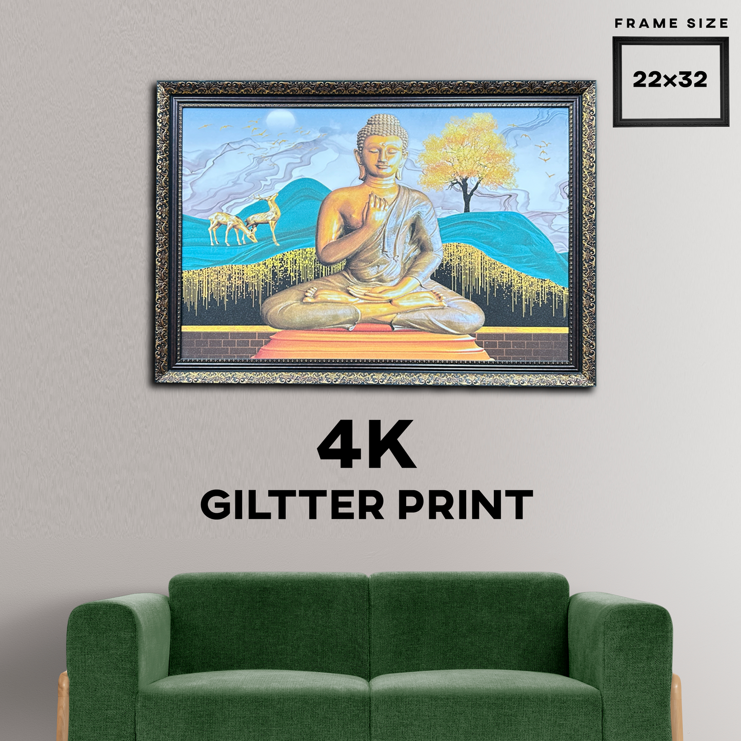 GLITTER FRAMES 22"X32"