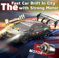 RC Drift Car 2.4GHz, 1/16 Remote Control Cars 4WD Fast Drifting