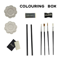 COLORING BRIEFCASE SET | KIDS GIFT PRODUCT | PAINT BOX | 145 COLORS PAINT KIT |