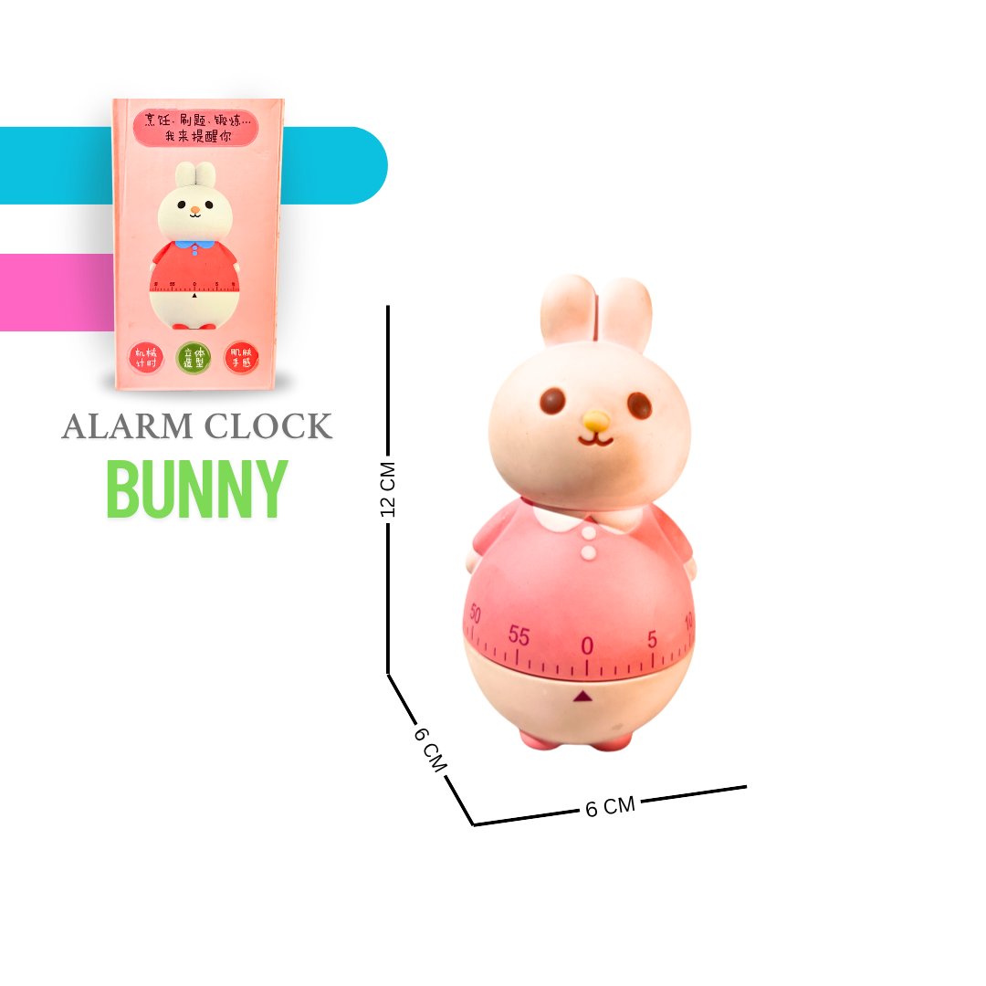 Kids Cute Bunny Oven Kitchen Timer for Cooking,